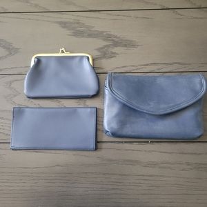 Vintage wallet purse bag. Pacific Connections.  Comes with coin purse, keychain